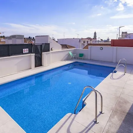-malagasunapts- Citycentre Rooftop Pool Malaga